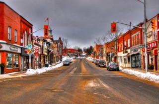 Thriving High Street in Canada
